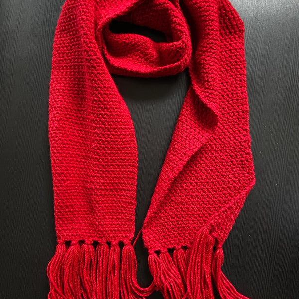 Mikasa Crochet Scarf