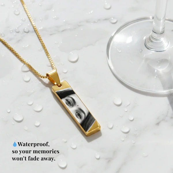 Eyes Engraved Necklace + Free Gift