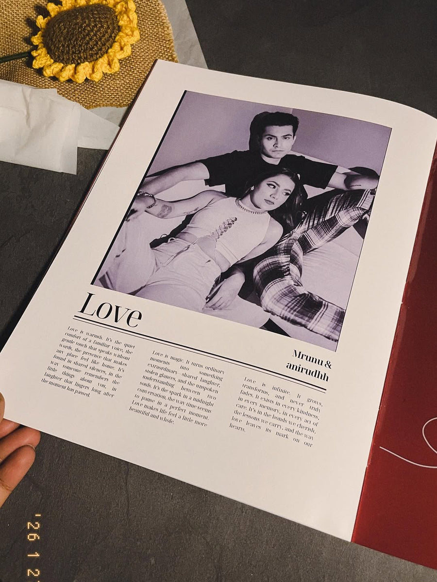 Personalized Couple Magazine