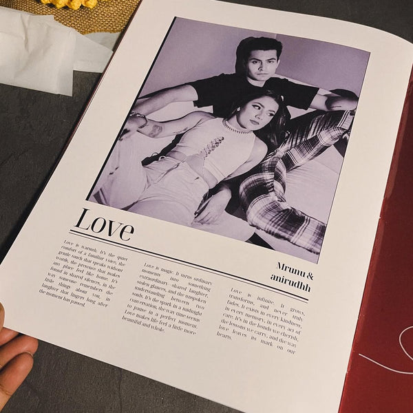 Personalized Couple Magazine