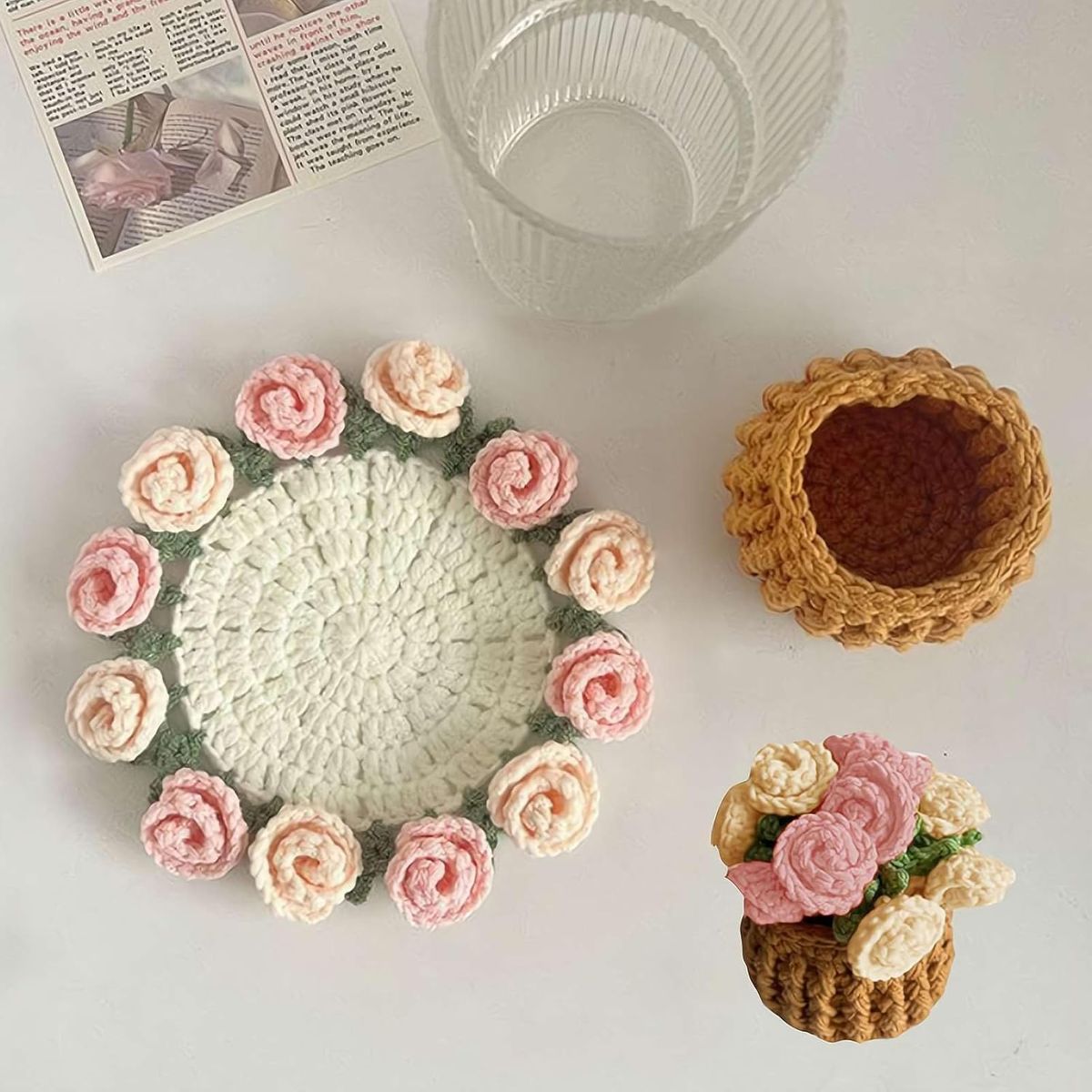 Crochet Coster