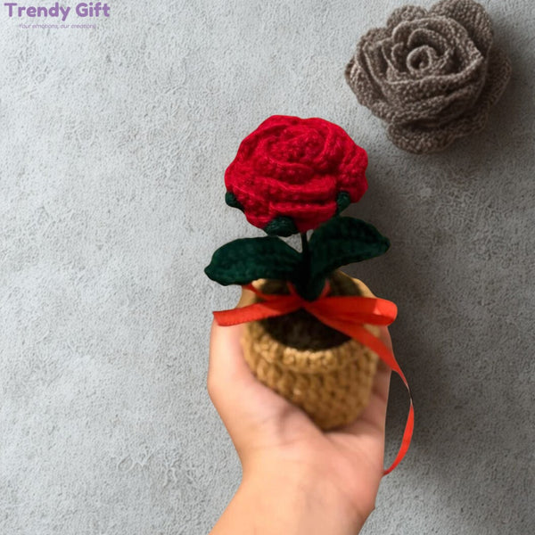 Rose Pot + Personalized Note