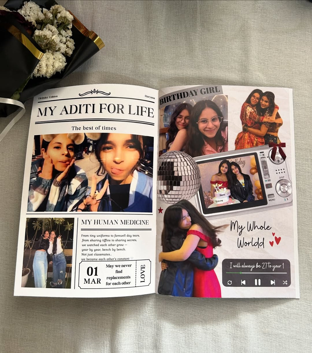 Personalized Friendship Magazine + Free Gift