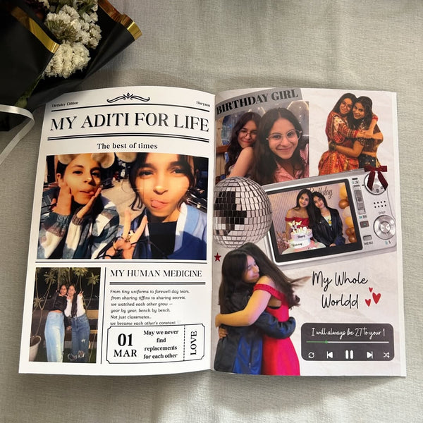 Personalized Friendship Magazine + Free Gift