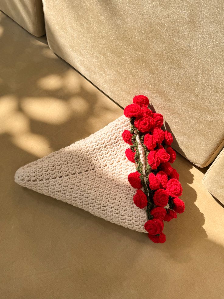 Premium Rose/Sunflower Bouquet Blanket