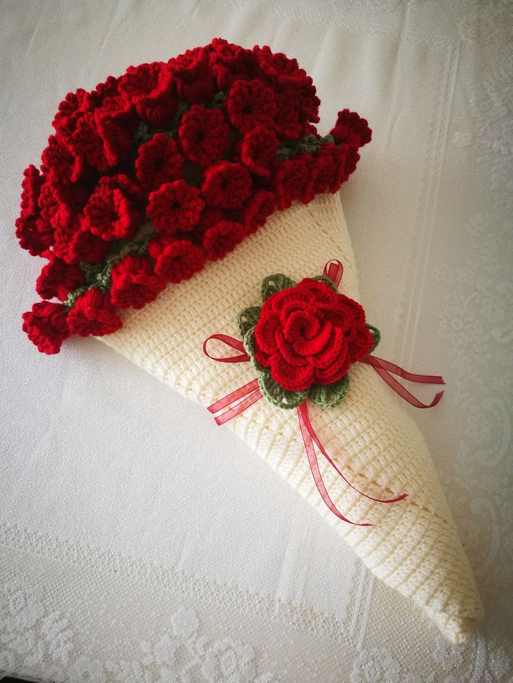 Premium Rose/Sunflower Bouquet Blanket