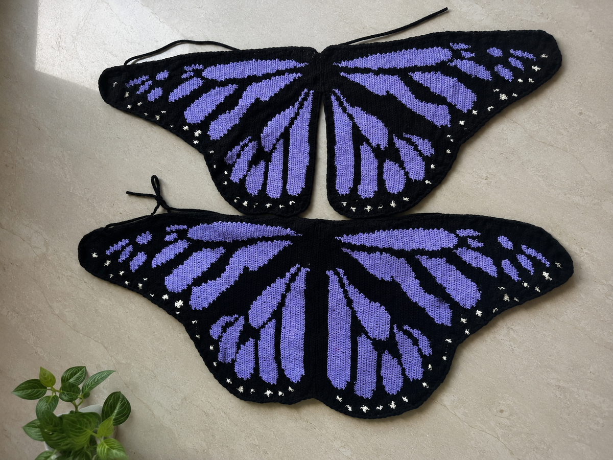 Butterfly Crochet Cardigan