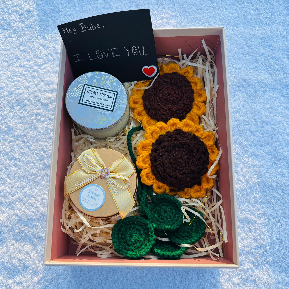 Crochet Hamper + Personalized Note + Free Gift