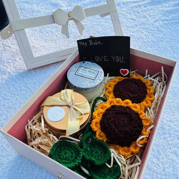 Crochet Hamper + Personalized Note + Free Gift