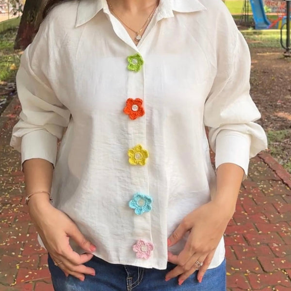 Flower Button Accessories
