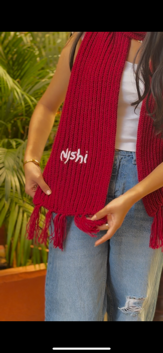 Mikasa Crochet Scarf