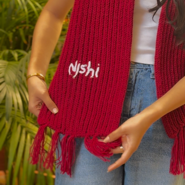 Mikasa Crochet Scarf