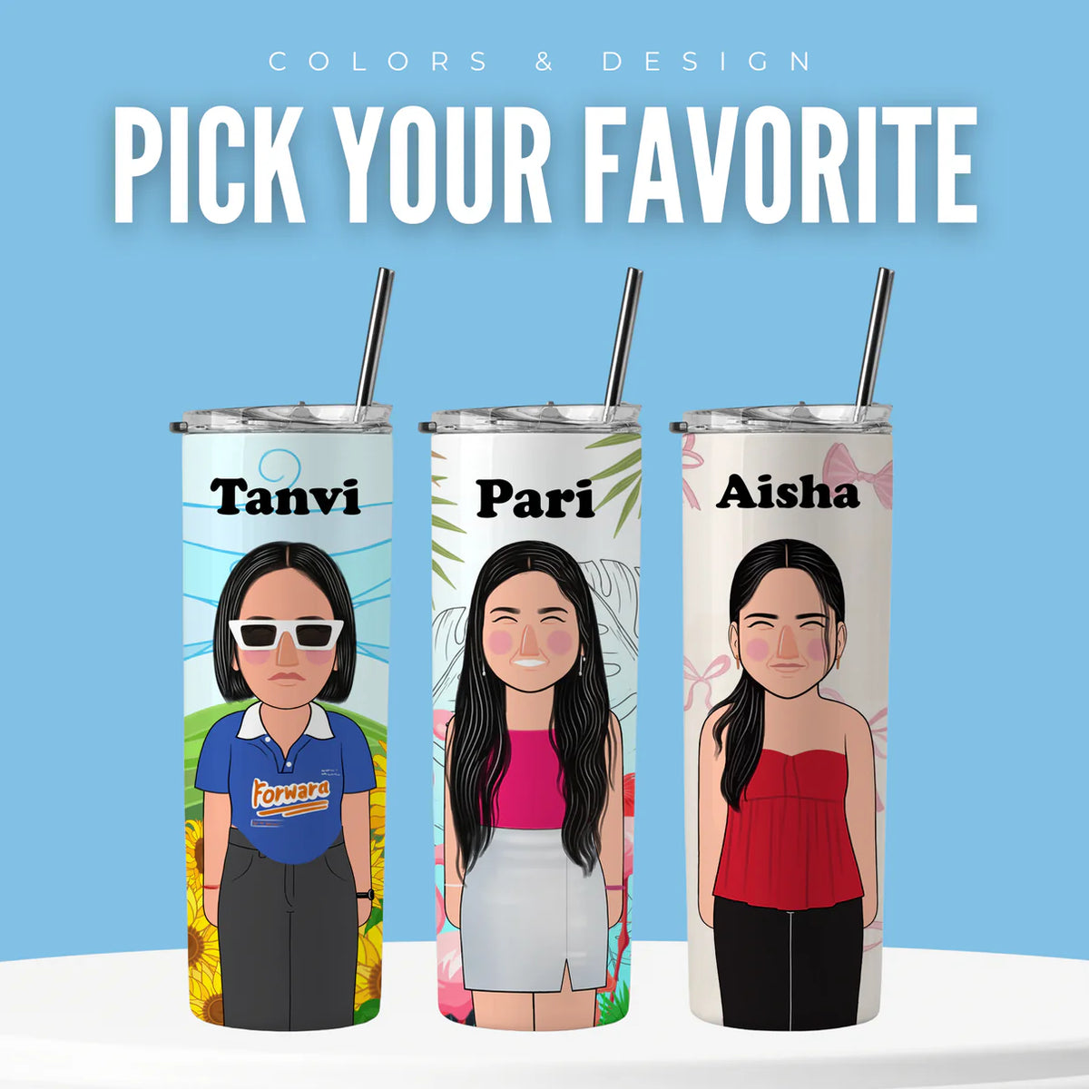 Personalized Stainless Steel Tumbler