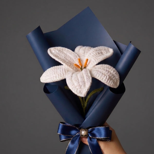 Single Lily Bouquet + Personalized Note