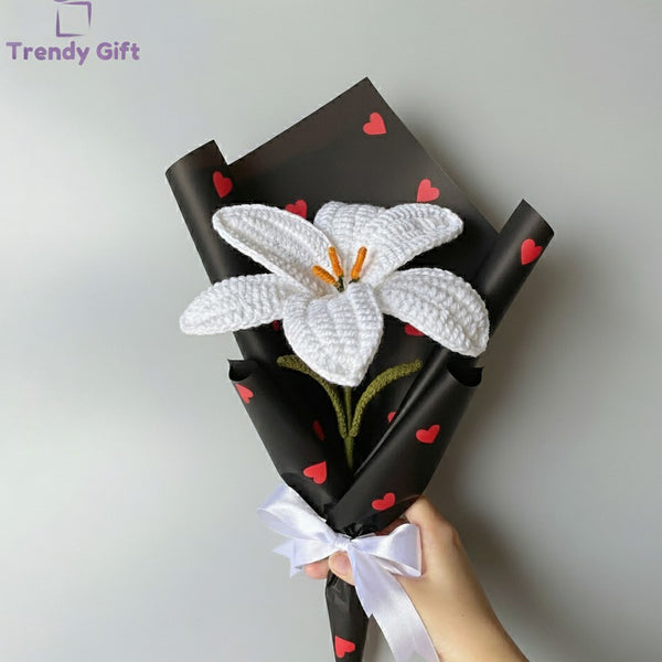 Single Lily Bouquet + Personalized Note