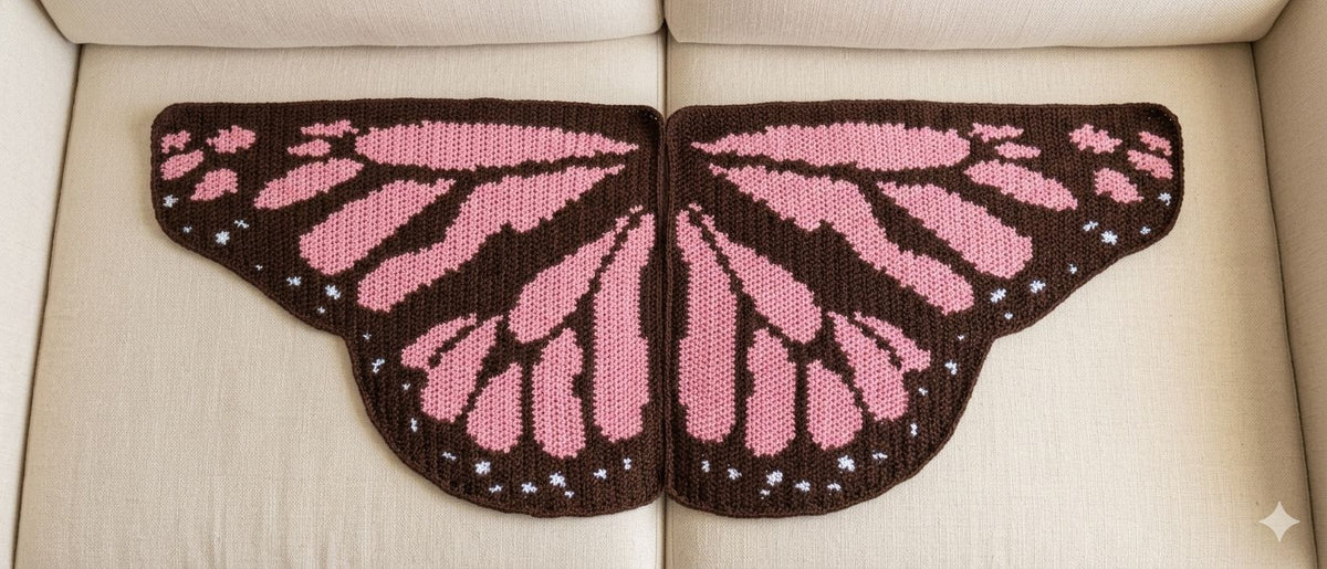 Butterfly Crochet Cardigan