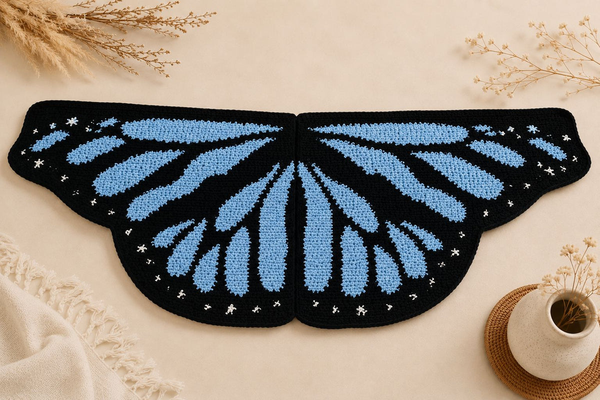 Butterfly Crochet Cardigan
