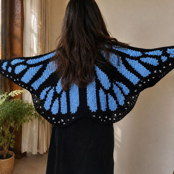 Butterfly Crochet Cardigan