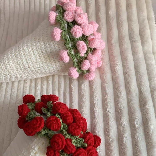 Premium Rose/Sunflower Bouquet Blanket