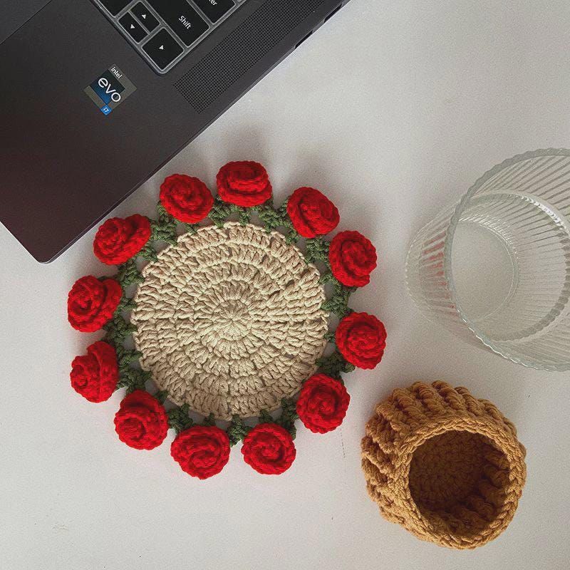 Crochet Coster