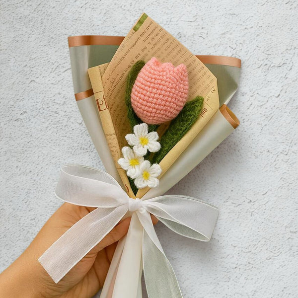 Single Tulip Bouquet + Personalized Note