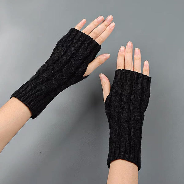 Crochet Fingerless Hand Gloves